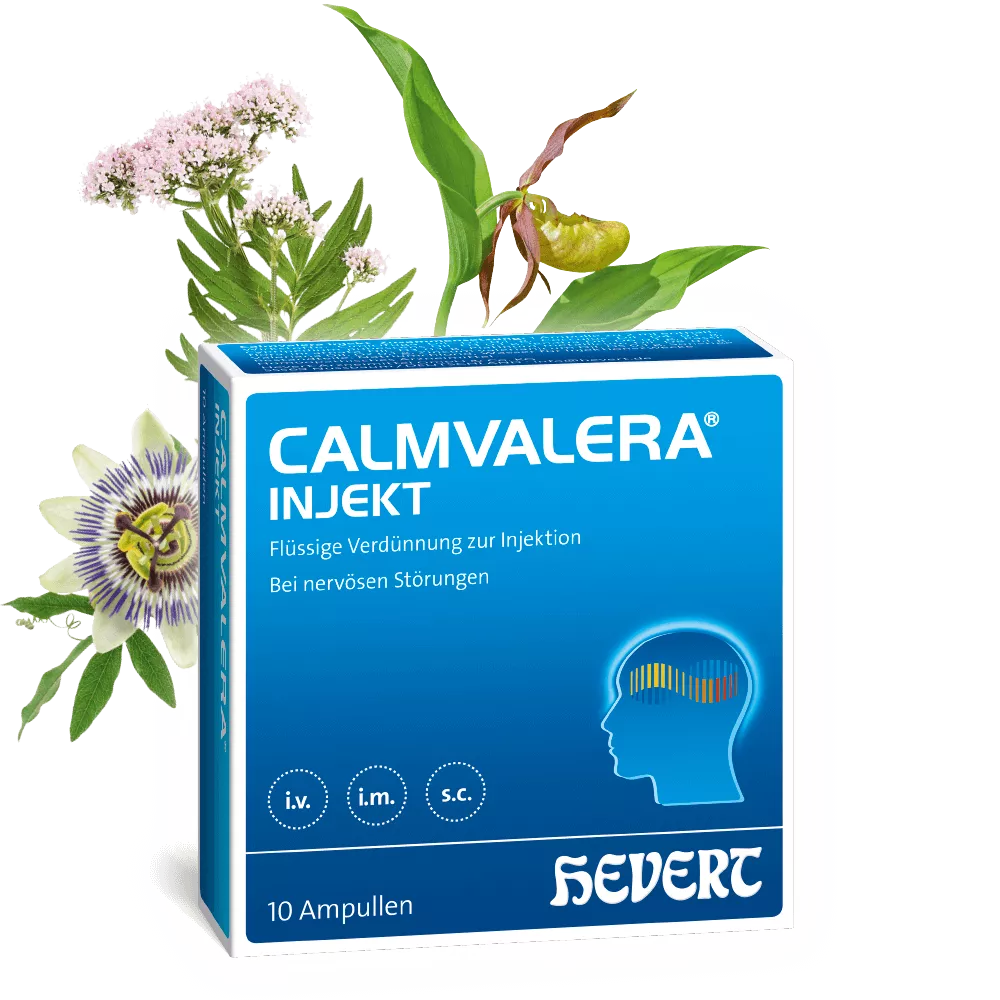 Calmvalera injekt bei nervösen Störungen, 10 St. Ampullen main image 1